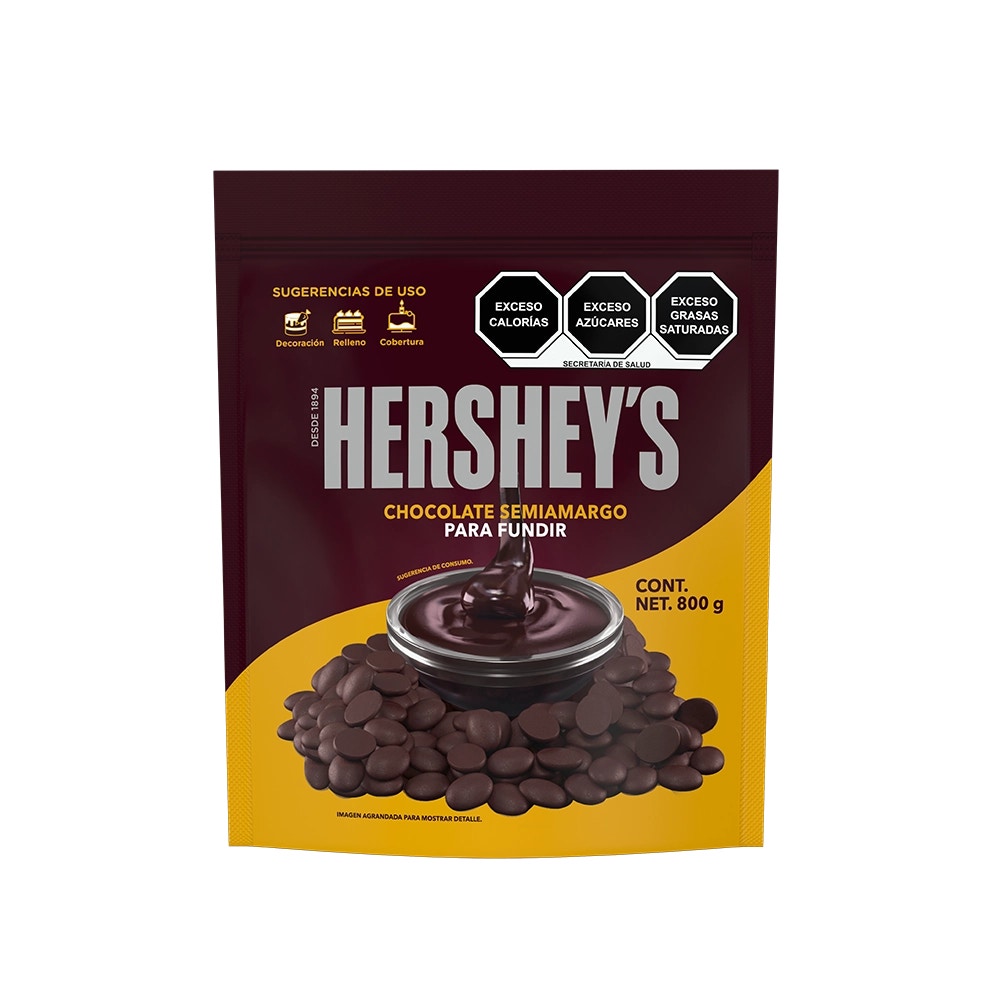 Chocolate Semiamargo Para Fundir Hershey S